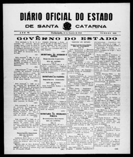 Diário Oficial do Estado de Santa Catarina. Ano 6. N° 1683 de 16/01/1940
