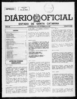 Diário Oficial do Estado de Santa Catarina. Ano 58. N° 14804 de 03/11/1993