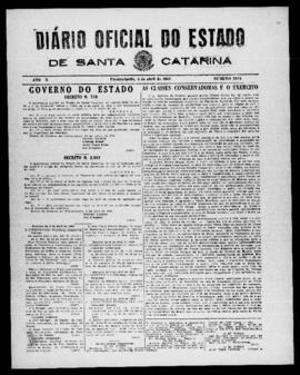 Diário Oficial do Estado de Santa Catarina. Ano 10. N° 2474 de 06/04/1943