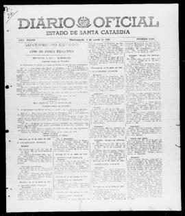 Diário Oficial do Estado de Santa Catarina. Ano 28. N° 6860 de 04/08/1961