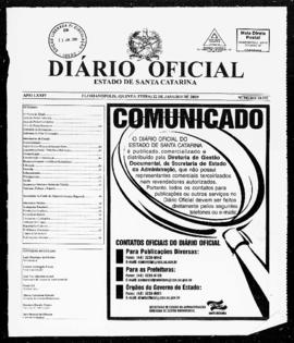 Diário Oficial do Estado de Santa Catarina. Ano 74. N° 18532 de 22/01/2009