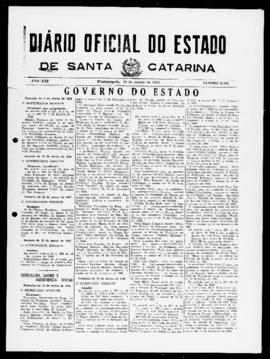 Diário Oficial do Estado de Santa Catarina. Ano 21. N° 5103 de 29/03/1954
