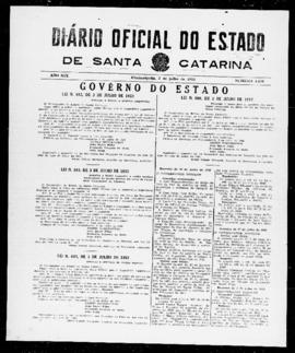 Diário Oficial do Estado de Santa Catarina. Ano 19. N° 4690 de 03/07/1952