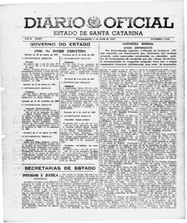 Diário Oficial do Estado de Santa Catarina. Ano 24. N° 5830 de 08/04/1957