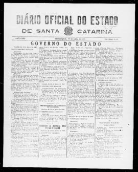 Diário Oficial do Estado de Santa Catarina. Ano 19. N° 4707 de 29/07/1952