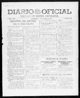 Diário Oficial do Estado de Santa Catarina. Ano 22. N° 5486 de 07/11/1955
