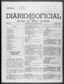 Diário Oficial do Estado de Santa Catarina. Ano 58. N° 14651 de 22/03/1993