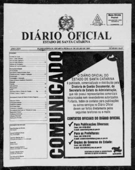 Diário Oficial do Estado de Santa Catarina. Ano 75. N° 18637 de 01/07/2009