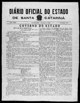 Diário Oficial do Estado de Santa Catarina. Ano 18. N° 4468 de 30/07/1951