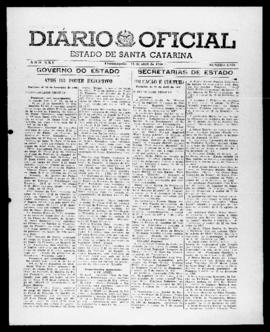 Diário Oficial do Estado de Santa Catarina. Ano 25. N° 6070 de 15/04/1958