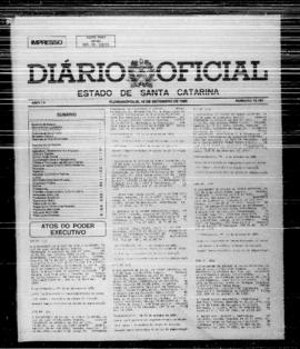 Diário Oficial do Estado de Santa Catarina. Ano 55. N° 13787 de 19/09/1989