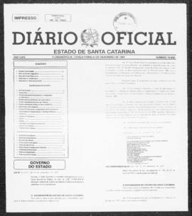 Diário Oficial do Estado de Santa Catarina. Ano 64. N° 15830 de 23/12/1997