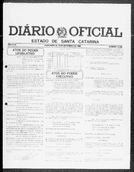 Diário Oficial do Estado de Santa Catarina. Ano 49. N° 12338 de 14/11/1983