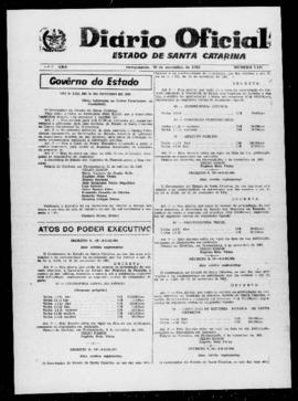 Diário Oficial do Estado de Santa Catarina. Ano 30. N° 7422 de 16/11/1963