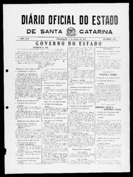Diário Oficial do Estado de Santa Catarina. Ano 21. N° 5191 de 09/08/1954