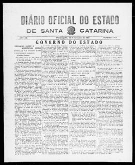 Diário Oficial do Estado de Santa Catarina. Ano 20. N° 5028 de 26/11/1953