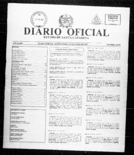 Diário Oficial do Estado de Santa Catarina. Ano 73. N° 18147 de 21/06/2007