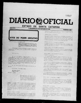 Diário Oficial do Estado de Santa Catarina. Ano 47. N° 11838 de 30/10/1981