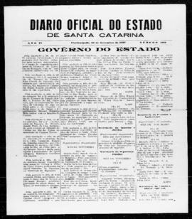 Diário Oficial do Estado de Santa Catarina. Ano 4. N° 1069 de 20/11/1937