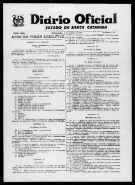 Diário Oficial do Estado de Santa Catarina. Ano 30. N° 7392 de 05/10/1963
