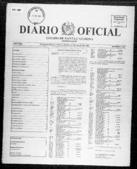 Diário Oficial do Estado de Santa Catarina. Ano 71. N° 17637 de 13/05/2005