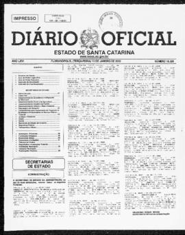 Diário Oficial do Estado de Santa Catarina. Ano 66. N° 16329 de 11/01/2000