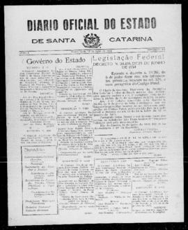 Diário Oficial do Estado de Santa Catarina. Ano 1. N° 105 de 13/07/1934