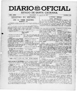 Diário Oficial do Estado de Santa Catarina. Ano 23. N° 5780 de 21/01/1957