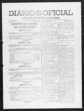 Diário Oficial do Estado de Santa Catarina. Ano 25. N° 6153 de 21/08/1958