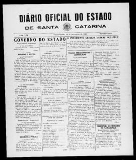 Diário Oficial do Estado de Santa Catarina. Ano 8. N° 2139 de 12/11/1941