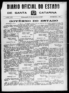 Diário Oficial do Estado de Santa Catarina. Ano 3. N° 860 de 20/02/1937