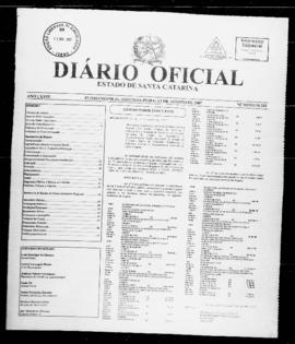 Diário Oficial do Estado de Santa Catarina. Ano 73. N° 18184 de 13/08/2007