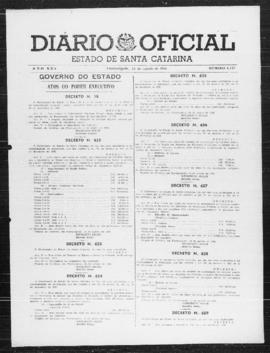 Diário Oficial do Estado de Santa Catarina. Ano 25. N° 6149 de 14/08/1958