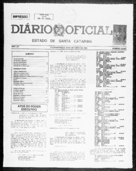 Diário Oficial do Estado de Santa Catarina. Ano 61. N° 15042 de 19/10/1994