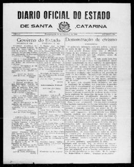 Diário Oficial do Estado de Santa Catarina. Ano 1. N° 184 de 16/10/1934