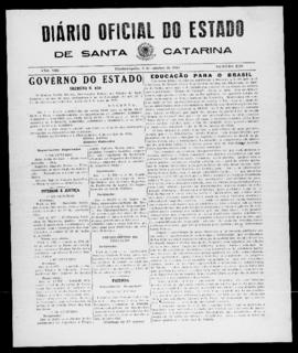 Diário Oficial do Estado de Santa Catarina. Ano 8. N° 2113 de 06/10/1941