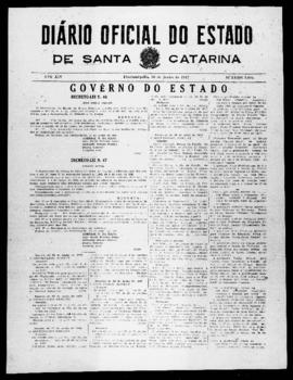 Diário Oficial do Estado de Santa Catarina. Ano 14. N° 3495 de 30/06/1947