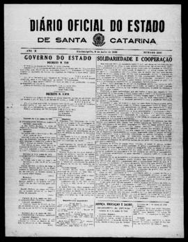 Diário Oficial do Estado de Santa Catarina. Ano 10. N° 2516 de 09/06/1943