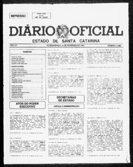 Diário Oficial do Estado de Santa Catarina. Ano 56. N° 14382 de 12/02/1992