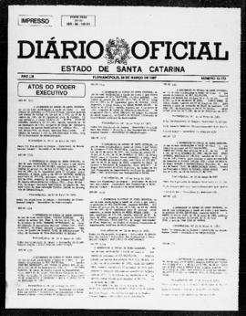 Diário Oficial do Estado de Santa Catarina. Ano 53. N° 13173 de 26/03/1987