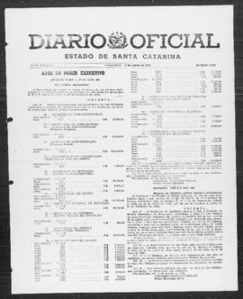 Diário Oficial do Estado de Santa Catarina. Ano 39. N° 9797 de 03/08/1973