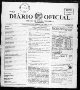 Diário Oficial do Estado de Santa Catarina. Ano 71. N° 17609 de 01/04/2005