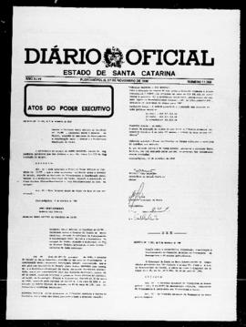 Diário Oficial do Estado de Santa Catarina. Ano 46. N° 11598 de 07/11/1980