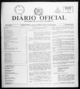 Diário Oficial do Estado de Santa Catarina. Ano 73. N° 18227 de 15/10/2007