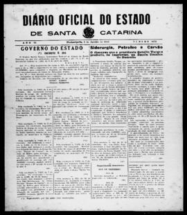 Diário Oficial do Estado de Santa Catarina. Ano 6. N° 1674 de 03/01/1940