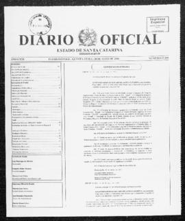 Diário Oficial do Estado de Santa Catarina. Ano 71. N° 17399 de 20/05/2004