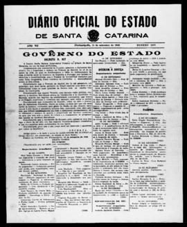 Diário Oficial do Estado de Santa Catarina. Ano 7. N° 1851 de 18/09/1940