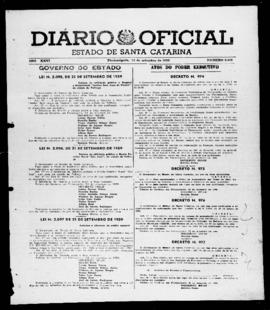 Diário Oficial do Estado de Santa Catarina. Ano 26. N° 6409 de 23/09/1959