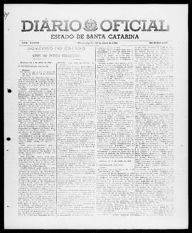 Diário Oficial do Estado de Santa Catarina. Ano 28. N° 6791 de 25/04/1961