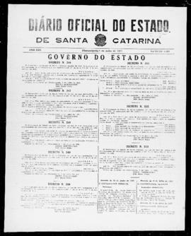 Diário Oficial do Estado de Santa Catarina. Ano 19. N° 4694 de 09/07/1952